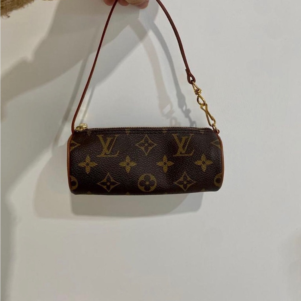 Louis Vuitton Accessory pouch  Papillon Pouch Brown Monogram